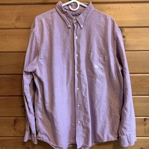 Chaps - Lavender Button-Down Shirt